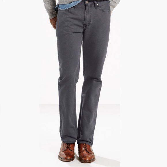 New Levi's 514 Straight Jeans W32 L36 Charcoal $69 - Picture 1 of 4